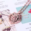 silver rose gold fine chain tiger diamond Pendants long necklaces for women men trendy Luxury designer jewelry Party Christmas Wedding gifts girls Engagement lady