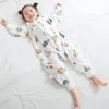 Sacos de dormir 1-6 anos dos desenhos animados saco de dormir macacões outono inverno flanela sleepwear crianças roupas bebê meninas meninos sleepsack pijama 231122