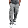 Men's Pants Multi Pocket Workwear European And American Guard Casual Elastic Strap Hip Hop