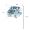 Decorative Flowers Hydrangea Head Artificial Flower Home Decoration Headdress Wedding Hand Holding Road Lead Wall Fake