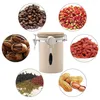Bouteilles de stockage Boîte en acier inoxydable 1.8L Grain de café scellé avec calendrier Accessoires de cuisine Peut pour le sucre de thé
