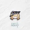 Brosches Wriothesley Lyney Neuvillette Badges Pins Anime Genshin Impact Women Brooch Fashion Cosplay Figure for Bag Accessorie