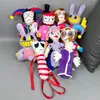 Удивительная цифровая цирковая кукла-кибер-цирк, цифровой клоун, плюшевые игрушки на складе