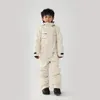 Skiing Suits Winter 30 Childrens Ski Jumpsuit 2023 and Snowboarding Jacket Pants Boy s Girl s Snow Warm Waterproof 231122