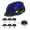 Hełmy rowerowe 2022 Nowe hełmy rowerowe Droga Integrallymolded Mtb Men Kobiet Ultralight Rower Helmet z lekkim sprzętem rowerowym rowerowym J230422