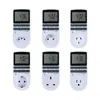 Timers Electronic Digital Switch 24 Hour Cyclic EU UK AU US BR FR Plug Kitchen Outlet Programmerbar Timing Socket 220V 230422