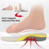 Schuhteile Zubehör Upgrade Ortic Gel-Einlegesohlen Orthopädische Plattfuß-Gesundheitssohle für Schuhe Insert Arch Support Plantar Fasciitis Unisex 230421