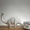 Tischlampen moderne Harz Dinosaurier LED für Kinderzimmer Kinder Reading Schreibtisch Hauskunstleuchten Lampara de Mesa