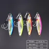 Castfun 40G 60G 80G 100G 4PC LOT Rybołówstwo morze Przynęty świecą powolne jigging Jig metalowy przyrząd z haczykiem rybackim sztuczne przynęty T200266H