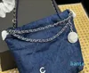 Shoulder Bag Large Capacity Handbags Fashion Chain Purse Ladies Denim Bin Bag Good Match Nice