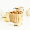 Pişirme Kalıpları 50 PCS Cupcake Kek Laper Sarmalayıcıları Kağıt Bardak Tepsisi Muffin Tatlı Tutucu Topper Dekorasyon Araçları