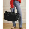 Duffel Bags ROW Original Buchstaben Stroh große Kapazität Einkaufstasche Urlaub Strandtasche Umhängetasche Handtasche 231122