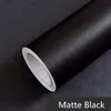 Wallpapers Matte Black Self Adhesive Contact Paper Drawer Peel Stick Removable Decoration Modern Wallpaper Papel Pared2468
