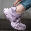 Отсуть обувь мужчины Женщины безопасности антипанкции антипунктура дышащие легкие кроссовки неразрушимые ботинки 230421