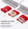 Underpants Pregnant Women's Underwear Low Waist Big Red Pure Cotton Abdominal Support Middle And Late Period Shorts