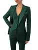 BA019 Preto 3 Pcs Feminino Ternos Moda Conjunto Blazer Casamento Smoking Vestuário de Festa Business Causal Pantsuits Formal Feminino Ternos Conjuntos de Escritório