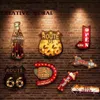 Cold Cola Vintage Led Light Neon Signs Decorative Painting For Family Pub Bar Restaurant Cafe Billboard Route 66 Led Neon Signs J2301I