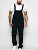 Men's Jeans Denim Fashion Rompers Fashionable Men Suspender Ripped Jumpsuit High Quality Strap