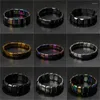 Strand Moda Wave Hematite Energy Bracelets Men Nature colorido Double Magnetic Health Mulheres perdem peso jóias