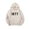 Designer Mens Sweat à capuche Essentialhoody Femmes Sweats à capuche Hommes Essentialhoodies Pull 1977 Lâche Pull à capuche à manches longues de luxe Gardez des sweat-shirts chauds Ensemble à capuche