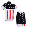 Mens USA Cycling Jersey Set 2022 Maillot Ciclismo Road Cykelkläder cykelcykelkläder D11284V