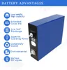 Nueva batería Lifepo4 de 3,2 V, 155AH, celda de fosfato de hierro y litio, energía prismática recargable, sistema Solar RV PV, energía libre de impuestos de la UE y EE. UU.