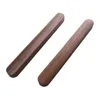 Chopsticks Walnut Solid Wood Sets With Box Cases Portable Outdoor Elegant Gifts P15F