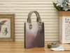 Gradiente Petit sac Sac Plat Designers PU bolsas de couro bolsas