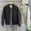 Men's Jackets Baseball Male Coat Korean Solid Color Trend Spring Autumn Short Jacket High Quality Cargo Men All-match Bomber