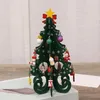 Other Event Party Supplies Creative DIY Wooden Christmas Tree Window Shop Mall Desktop Display Props Ornament Holiday Gifts Decoration Ornaments 231121