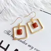 Boucles d'oreilles pendantes KJJEAXCMY Fine Jewelry Natural Agate 925 Sterling Silver Women Support Test Fashion