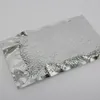 Worki do przechowywania 50pcs/partia 22 30 cm otwarte top pokarmowe przekąskę pieczęć ciepła Opakowanie uszczelniające srebrne aluminiowe folia plastikowa torba próżniowa