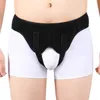 Ceinture de massage du dos pour hernie, pour soutien inguinal ou sportif, sangle de récupération pour soulager la douleur avec 2 compressions amovibles 230208