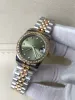 Top Watch Gold Stainless Steel 31/36MM sapphire Women's 2813 automatic Movement Diamond Ring wrist watch