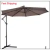 Shelter Inc 10 'ft Hanging Paraply Patio Sun Shade Offset Outdoor Market W Cr JNC BDENET270I