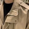 Herrenjacken Frühling und Herbst Werkzeugjacke Herren Koreanischer Stil Trendy Hübscher Fake Zweiteiliger japanischer Retro-Freizeitjackenmantel 231121