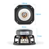 SPREKERS BOEKSPLANK SPREKERS AIYIMA AUDIO 4 INCH VOLLEDIG BRAND SPREKER 4 8 OHM 30W HIFI Treble Mediant Bass Desktop Music Sound Luids Luids Diy