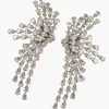 Dangle Earrings Amazon's -selling Water Drop Shaped Exaggerate Rhinestone And Explosive Sparkle Style Accessories