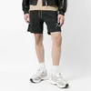 Designer Vêtements Rhude Tendance Marque Été Broderie Lettre Shorts Imprimé Cordon Décontracté Split Pantalon Hommes Couples Joggers Sportswear Plage fitness en plein air