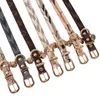 Brand Dog Collars Leashes Set 7 Styles Printed Leather Designer Pet Leashes for Small Dogs Outdoor Durable