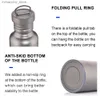 Water Bottle Widesa Camping Titanium Cup Water Bott 750 ml Sport Kett Running Motivational Outdoor Ultralight Handing Drink Cykling Q231122