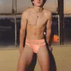 Underpants Gay Jockstraps Sexy Men Thong Mesh Breathable Sports Party Male G-string Boy Boxer Breifs Triangle Taste Underwear