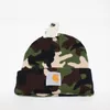 Winter Mutsen Gebreide Wollen Muts Jacquard Camoufleert Schedel Gebreide Caps voor Mannen Vrouwen Gevouwen Rand Retro Literaire Wollen Muts Warme Skimuts