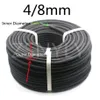 Vattenutrustning 10 m 20m 30m 40m Soaker Hose Micro Drip Irrigation 4 8mm Läckerrör Anti-aging Pezeable Pipe Garden Flower T283P