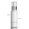 100 ml di atomizzatore bianco vuoto Atomizzatore di plastica Spray Botttion Bottiglia Dimensione di viaggio Cosmetica Contenitore Cosmetico per olio essenziale Toneri per la pelle Essenziale MCLD