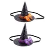 2 Stück Halloween Stirnband Haar Stirnbänder Dekorieren Haarband Zubehör Stoff Party Cosplay Kind Mini Hut 230920