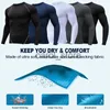 Homens camisetas Anime Imprimir Camisas de Compressão para Homens Atlético Quick Dry Rash Guard Manga Longa Camada Base Gym Workout Fitness Undershirts Tops J231121