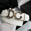 Kvinnor Guld äkta läderbälte Klassiska män Designer Bälten Kvinnor Mens Casual Letter Smidig Buckle Belt Bredd 40mm Cintura Belts For Women AAA