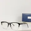 Monture de lunettes pour femmes, verres transparents, pour hommes, gaz solaires, Style à la mode, protège les yeux UV400 avec étui, 1213 GX