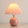 Tischlampen Nordic Plissee Lampe DIY Faltbare Kunst Atmosphäre Schlafzimmer Nacht Nachtlicht 5W 220V Dimmbare Buch Haus Dekoration